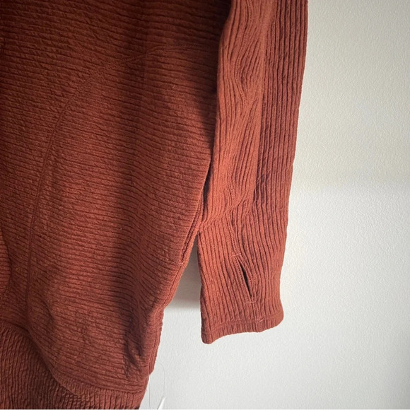 🆕 Lululemon Call for Cozy Dress - Heathered Ancient Copper - Picture 6 of 10